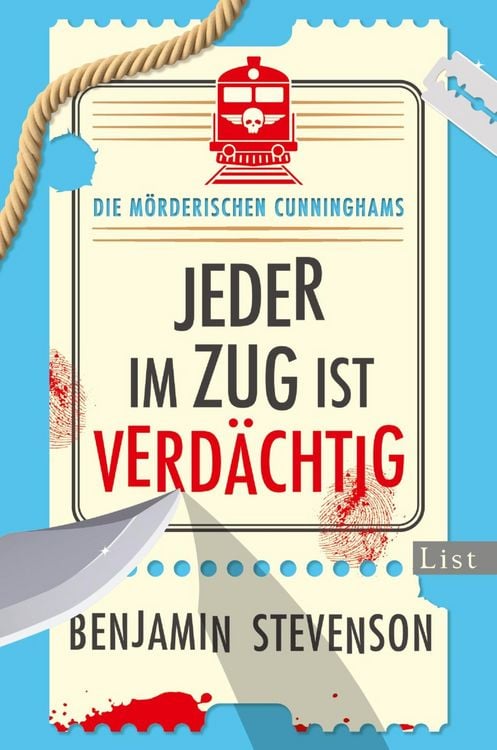 Produktbild: Die m&ouml;rderischen Cunninghams. Jeder im Zug ist verd&auml;chtig