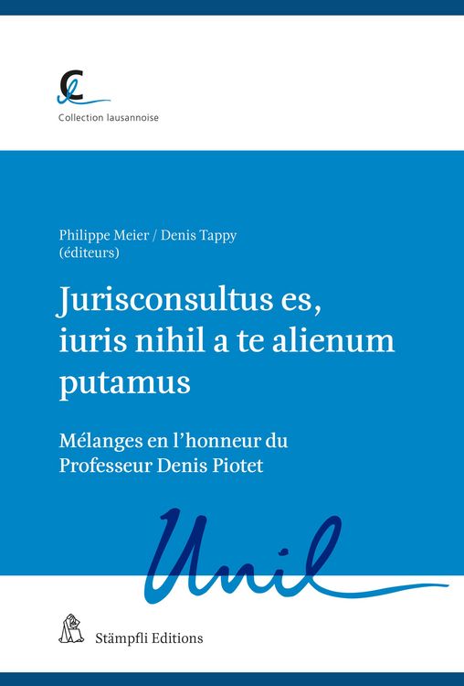 Produktbild: Jurisconsultus es, iuris nihil a te alienum putamus