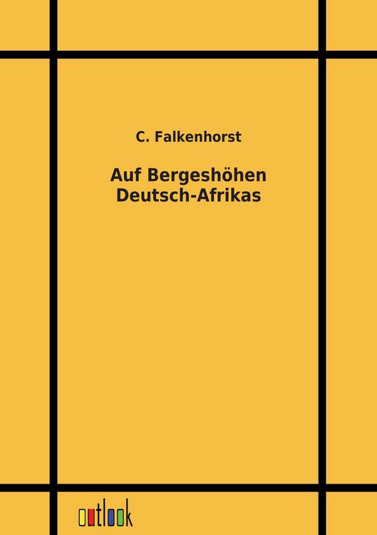Produktbild: Auf Bergesh&ouml;hen Deutsch-Afrikas