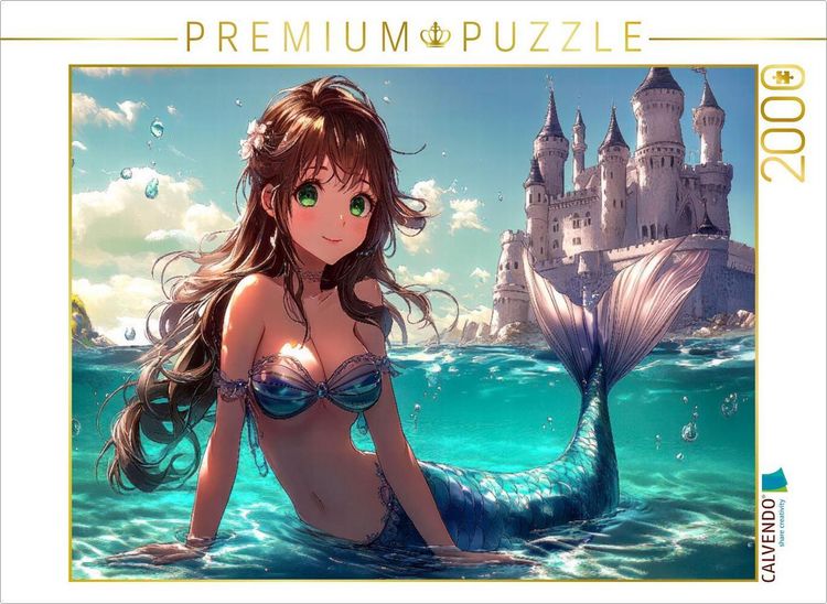 Produktbild: CALVENDO Puzzle Meerjungfrau | 2000 Teile Lege-Gr&ouml;&szlig;e 90x67cm Foto-Puzzle f&uuml;r gl&uuml;ckliche Stunden
