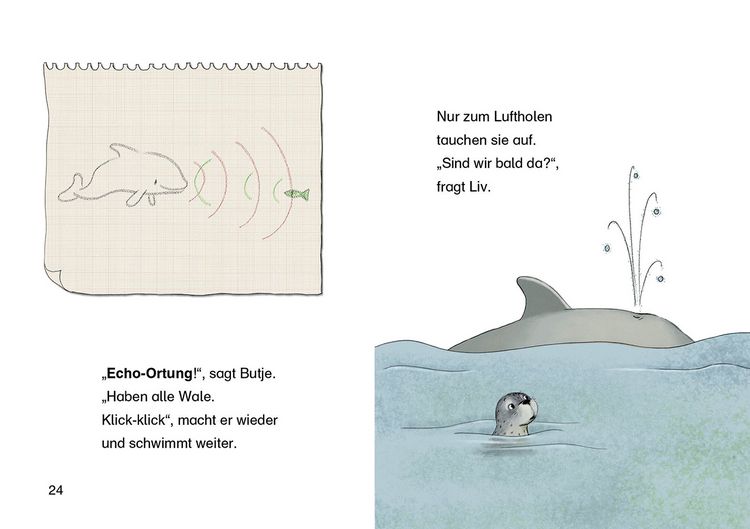 Produktbild: Lesel&ouml;wen 1. Klasse - Der kleine Seehund findet einen Freund