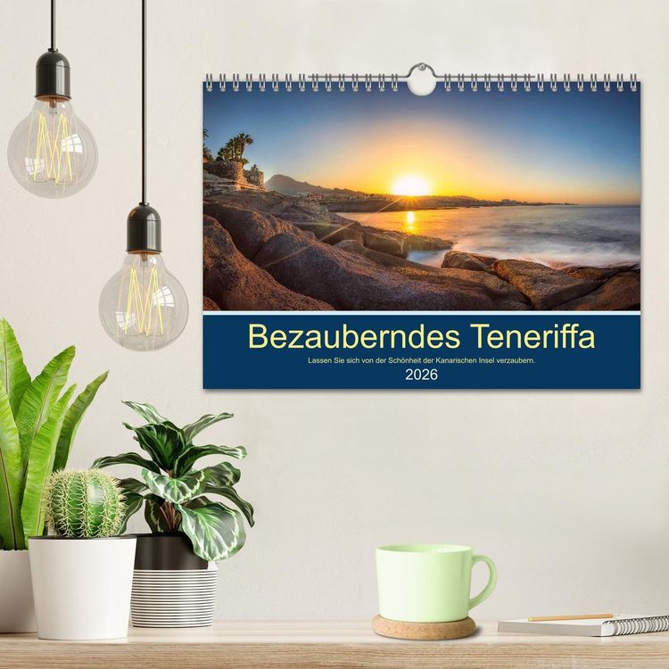 Produktbild: Bezauberndes Teneriffa (Wandkalender 2026 DIN A4 quer), CALVENDO Monatskalender