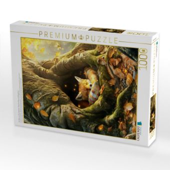 Produktbild: CALVENDO Puzzle Ein Motiv aus dem Kalender "Zwischen Moos und Morgentau" | 1000 Teile Lege-Gr&ouml;&szlig;e 64x48cm Foto-Puzzle f&uuml;r gl&uuml;ckliche Stunden