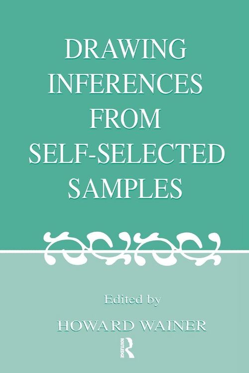 Produktbild: Drawing Inferences From Self-selected Samples