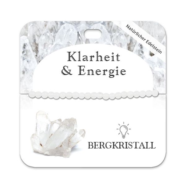 Produktbild: Bergkristall 4 mm Kugelarmband