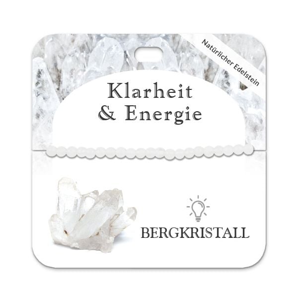 Produktbild: Bergkristall 4 mm Kugelarmband