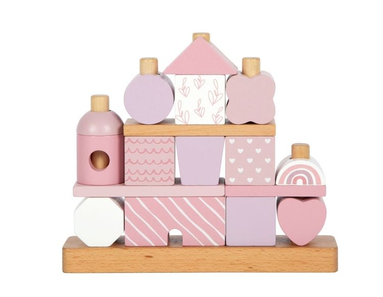Produktbild: Stapelhaus rosa