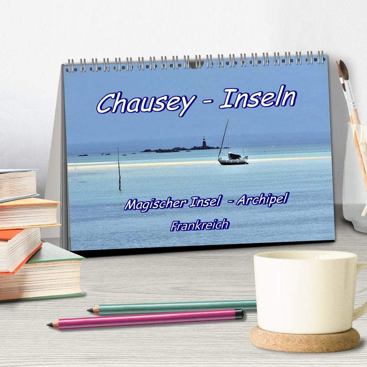 Produktbild: Chausey Inseln Magischer Insel - Archipel Frankreich (Tischkalender 2026 DIN A5 quer), CALVENDO Monatskalender