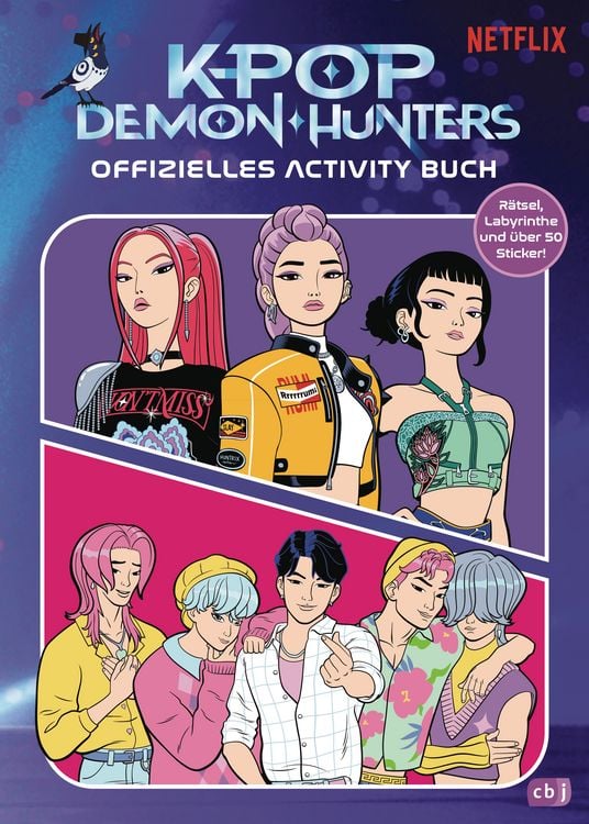 Produktbild: KPop Demon Hunters &ndash; Offizielles Activity Buch