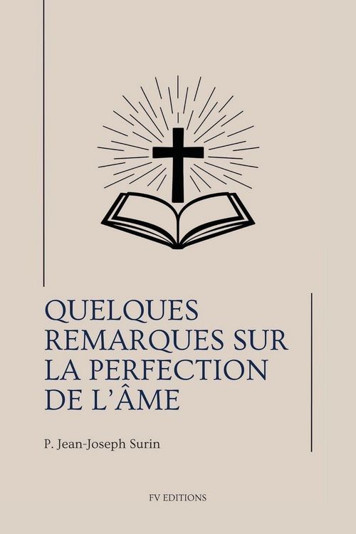 Produktbild: Quelques remarques sur la perfection de l'&acirc;me