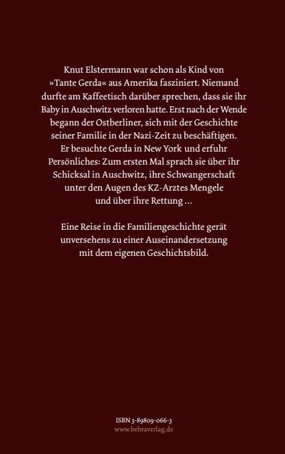 Produktbild: Gerdas Schweigen