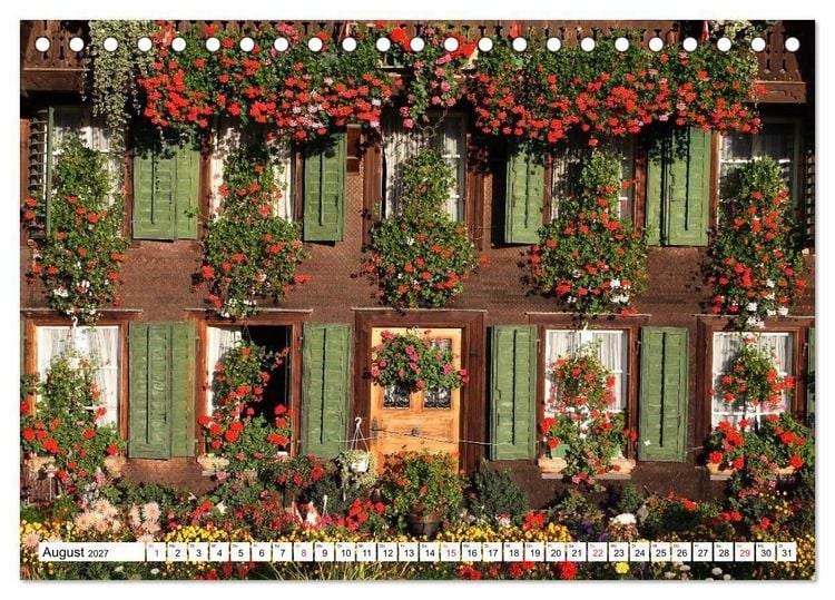 Produktbild: Unteremmental (Tischkalender 2027 DIN A5 quer), CALVENDO Monatskalender