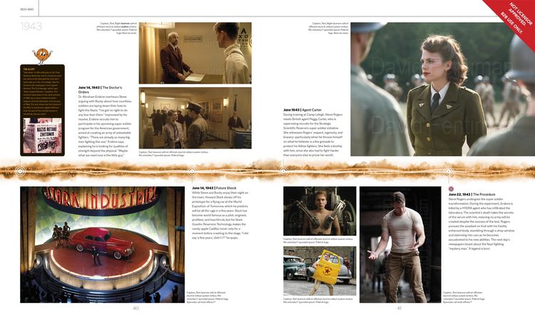 Produktbild: MARVEL Studios Marvel Timelines