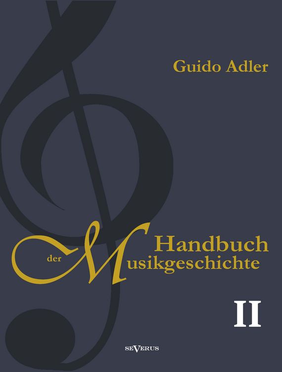 Produktbild: Handbuch der Musikgeschichte, Bd. 2
