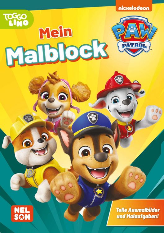 Produktbild: PAW Patrol Kindergartenheft: Mein Malblock