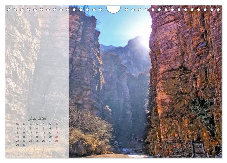 Produktbild: Geheimnisvolles China 2026 (Wandkalender 2026 DIN A4 quer), CALVENDO Monatskalender