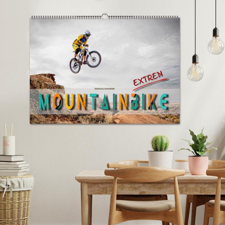 Produktbild: Mountainbike extrem (Wandkalender 2026 DIN A2 quer), CALVENDO Monatskalender