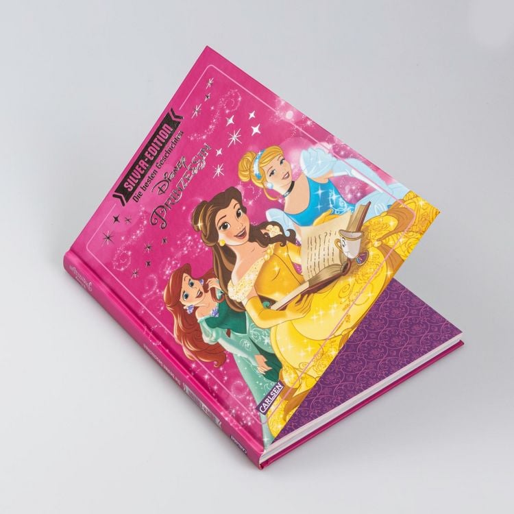 Produktbild: Disney Silver-Edition: Das gro&szlig;e Buch mit den besten Geschichten - Disney Prinzessinnen