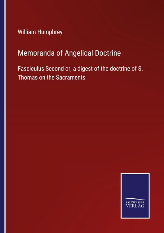 Produktbild: Memoranda of Angelical Doctrine