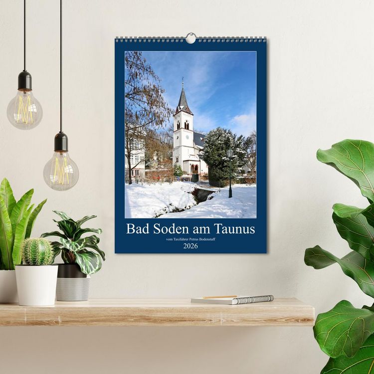 Produktbild: Bad Soden am Taunus (Wandkalender 2026 DIN A3 hoch), CALVENDO Monatskalender