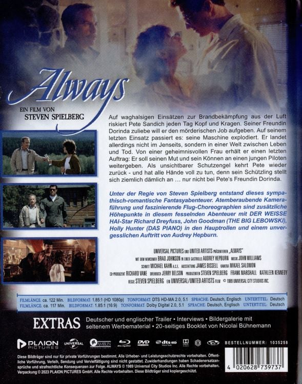 Produktbild: Always - Mediabook (Blu-ray+DVD)