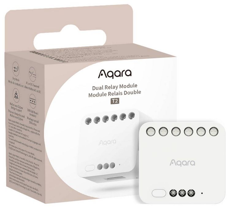 Produktbild: Aqara Funk-Schaltaktor DCM-K01 Wei&szlig; Apple HomeKit, Alexa, Google Home