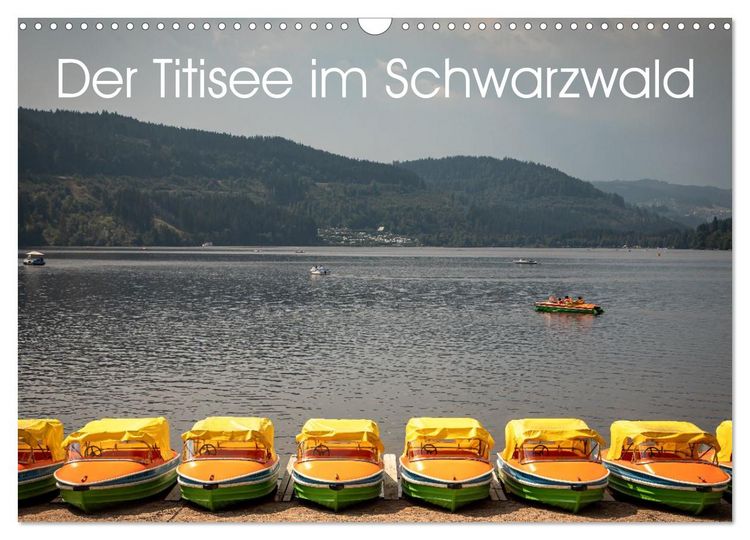 Produktbild: Der Titisee im Schwarzwald (Wandkalender 2026 DIN A3 quer), CALVENDO Monatskalender