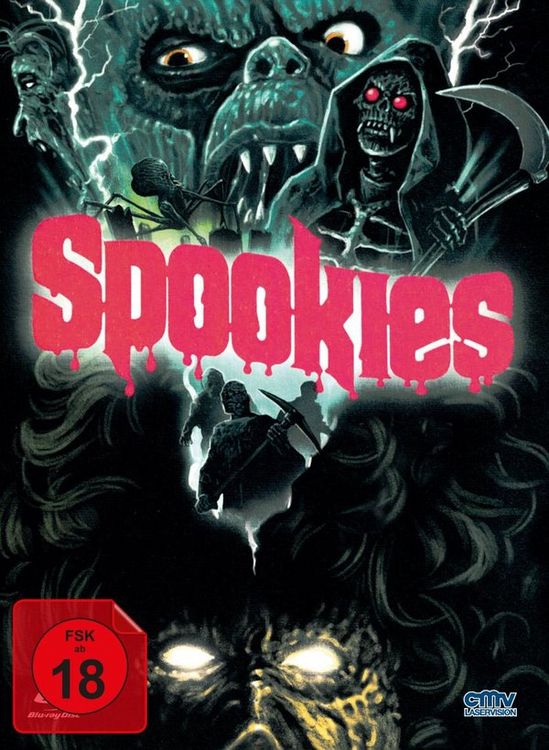 Produktbild: Spookies - Die Killermonster (Limitiertes Mediabook) (Motiv C) (+ DVD)