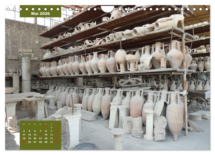 Produktbild: Pompeji-Kalender (Wandkalender 2026 DIN A4 quer), CALVENDO Monatskalender