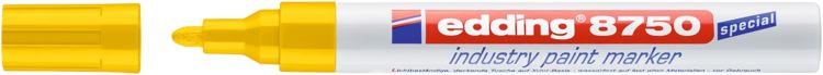 Produktbild: EDDING&reg; Lack Marker 8750 Industry, gelb