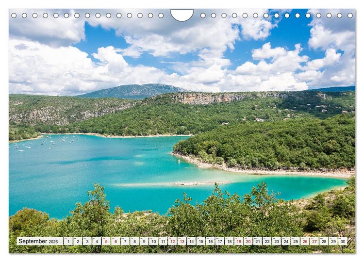Produktbild: S&uuml;dfrankreich - Bezaubernde Region mit malerischer Vielfalt (Wandkalender 2026 DIN A4 quer), CALVENDO Monatskalender