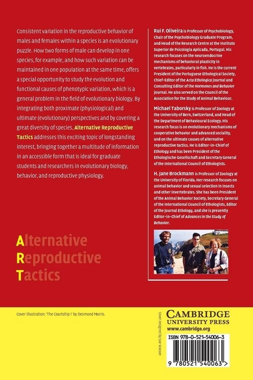 Produktbild: Alternative Reproductive Tactics