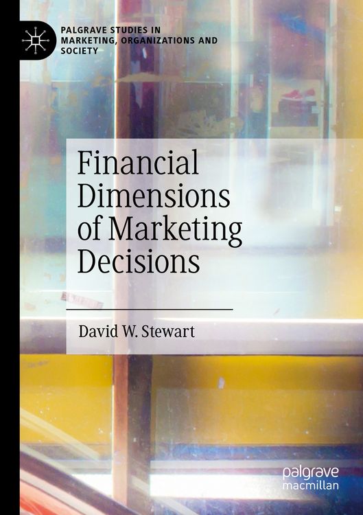 Produktbild: Financial Dimensions of Marketing Decisions