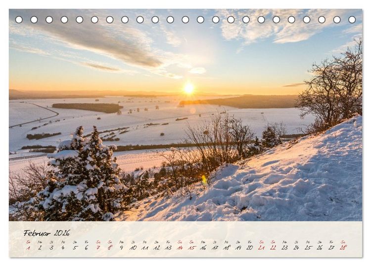 Produktbild: Lieblingsorte in und um T&uuml;bingen (Tischkalender 2026 DIN A5 quer), CALVENDO Monatskalender