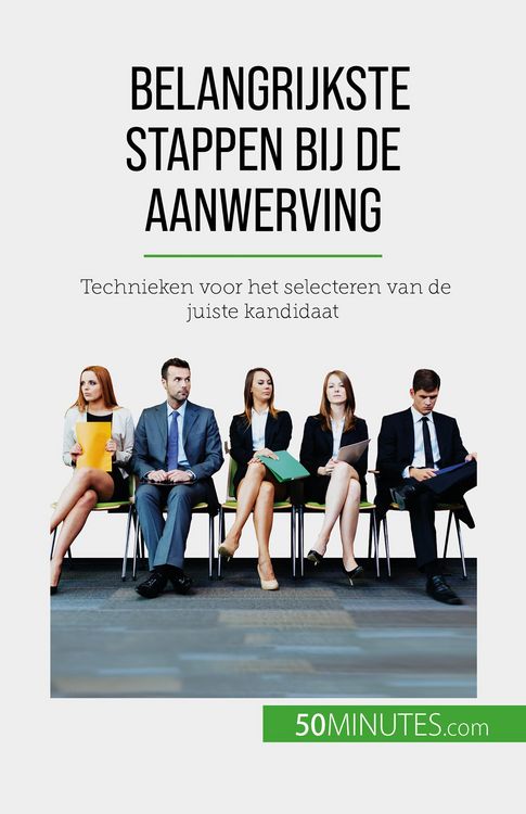 Produktbild: Belangrijkste stappen bij de aanwerving