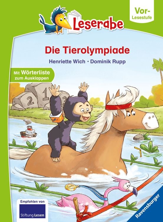 Bild vom Artikel Leserabe Vor-Lesestufe - Die Tierolympiade vom Autor Henriette Wich