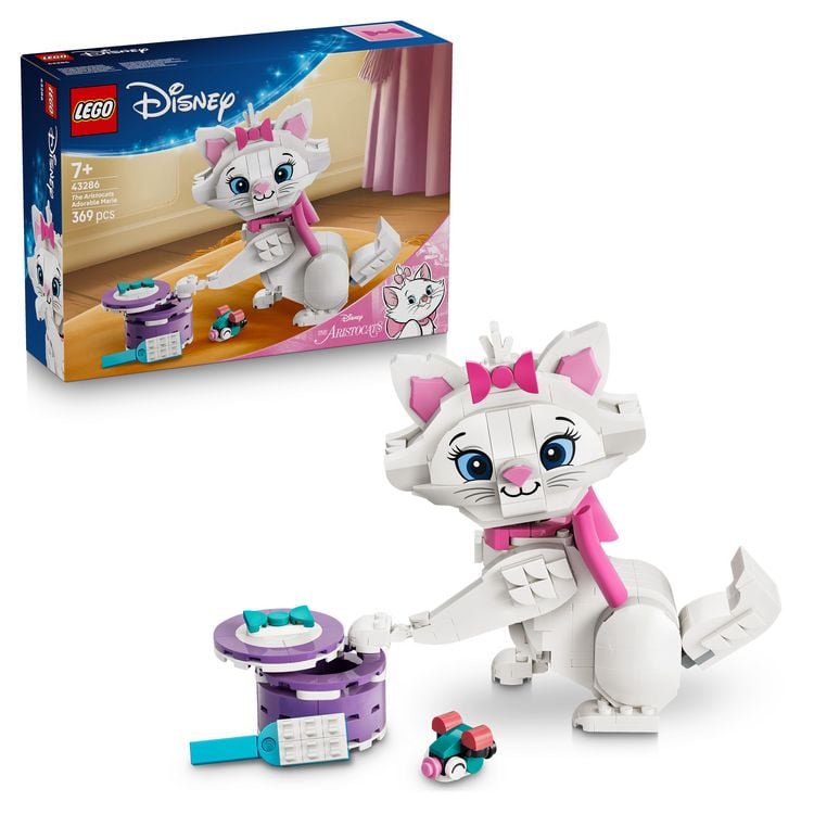 Produktbild: LEGO ǀ Disney 43286 Aristocats: Bezaubernde Marie, Spielzeug ab 7 Jahre
