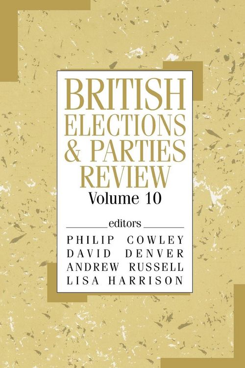 Produktbild: British Elections & Parties Review