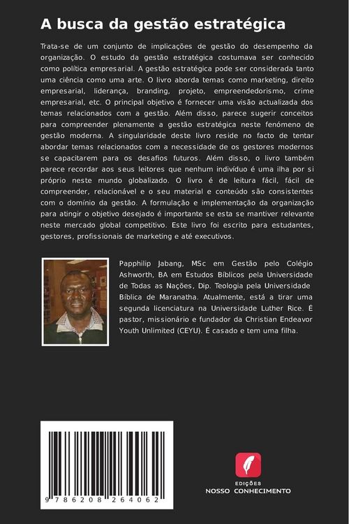 Produktbild: A busca da gest&atilde;o estrat&eacute;gica