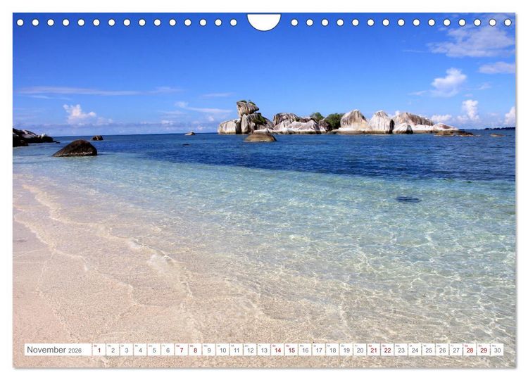 Produktbild: Indonesien pur und sch&ouml;n (Wandkalender 2026 DIN A4 quer), CALVENDO Monatskalender