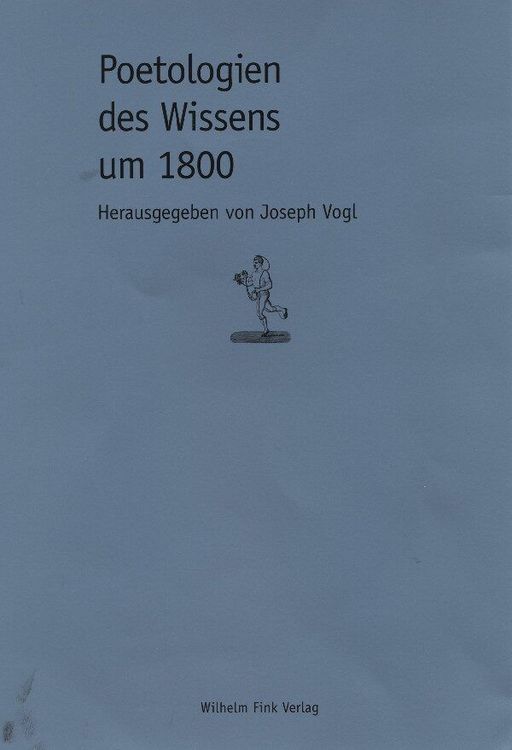 Produktbild: Poetologien des Wissens um 1800