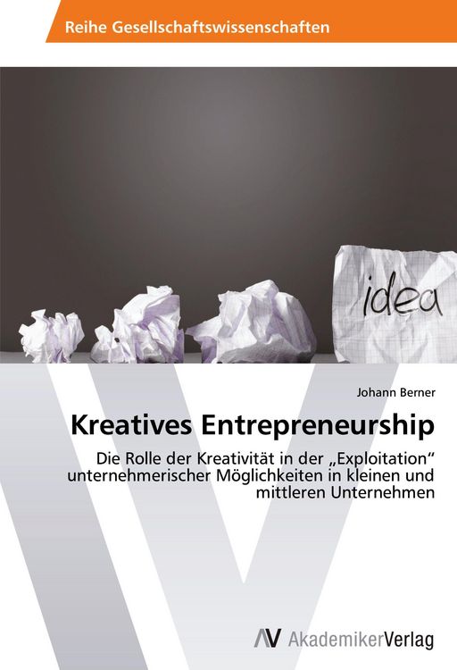 Produktbild: Kreatives Entrepreneurship