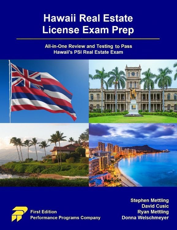 Produktbild: Hawaii Real Estate License Exam Prep: All-in-One Review and Testing to Pass Hawaii's PSI Real Estate Exam