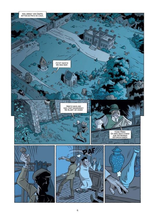 Produktbild: Ars&egrave;ne Lupin: Die hohle Nadel (Graphic Novel)