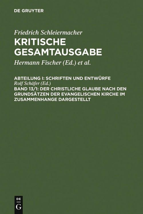 Produktbild: Der christliche Glaube nach den Grunds&auml;tzen der evangelischen Kirche im Zusammenhange dargestellt