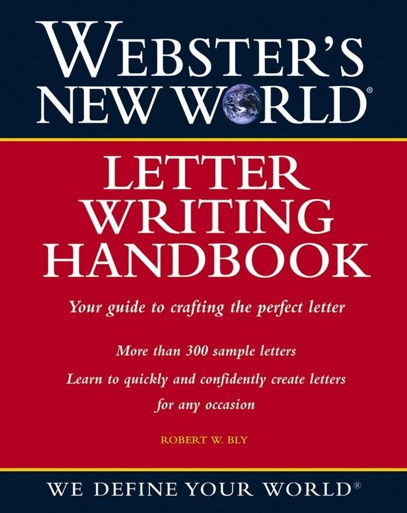 Produktbild: Webster's New World Letter Writing Handbook