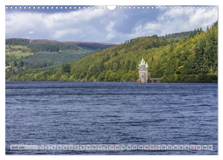 Produktbild: Wales Impressionen (Wandkalender 2026 DIN A3 quer), CALVENDO Monatskalender