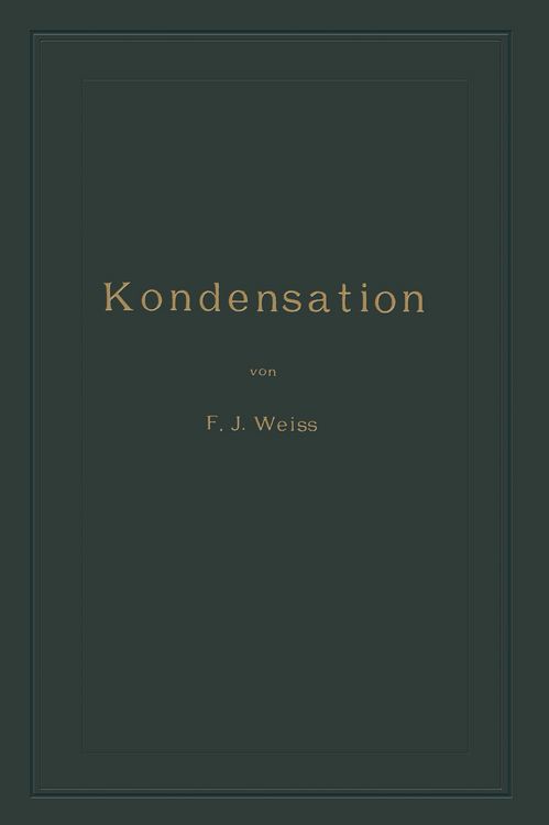 Produktbild: Kondensation