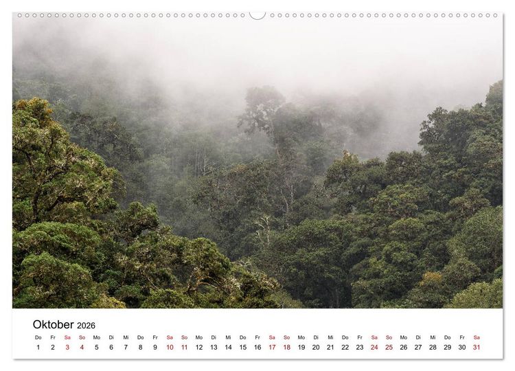 Produktbild: Costa Rica - das Naturparadies (hochwertiger Premium Wandkalender 2026 DIN A2 quer), Kunstdruck in Hochglanz