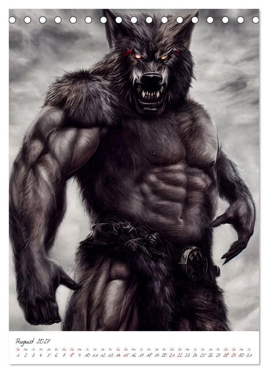 Produktbild: Dark Fantasy Art - Helden und Monster (Tischkalender 2027 DIN A5 hoch), CALVENDO Monatskalender